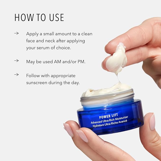 HydroPeptide Power Lift, Advanced Anti-Wrinkle Ultra-Rich Face Moisturizer, 1 Ounce