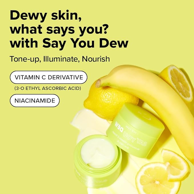 I DEW CARE Skin Care Set - Vitamin To Glow Pack | Niacinamide, Glass Skin Smoother, Vegan, Cruelty Free, Travel Size, Moisturizing Balm, For Dry Lips, Nourish, Hydrate, Illuminating, Stocking Stuffers
