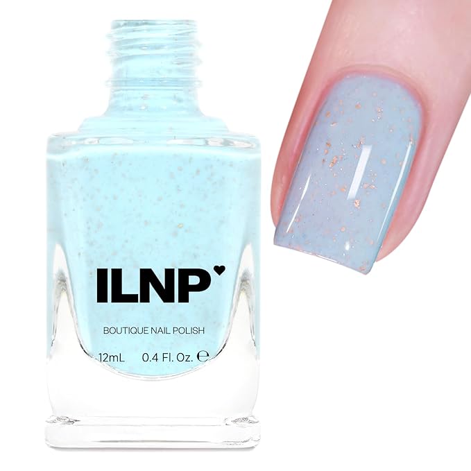 ILNP Snow Globe - Pastel Blue Holographic Nail Polish