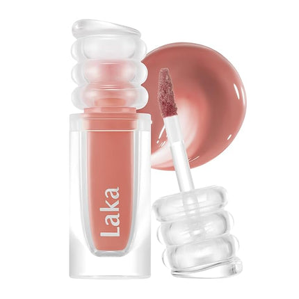 Laka Maxi Glayer Tint 3.8g/0.13oz, Glass Layer of Gloss, Ultra Glow & Vivid Layerable Pigments, High Shine Lip Oil, K-Beauty (#606 Meaning)