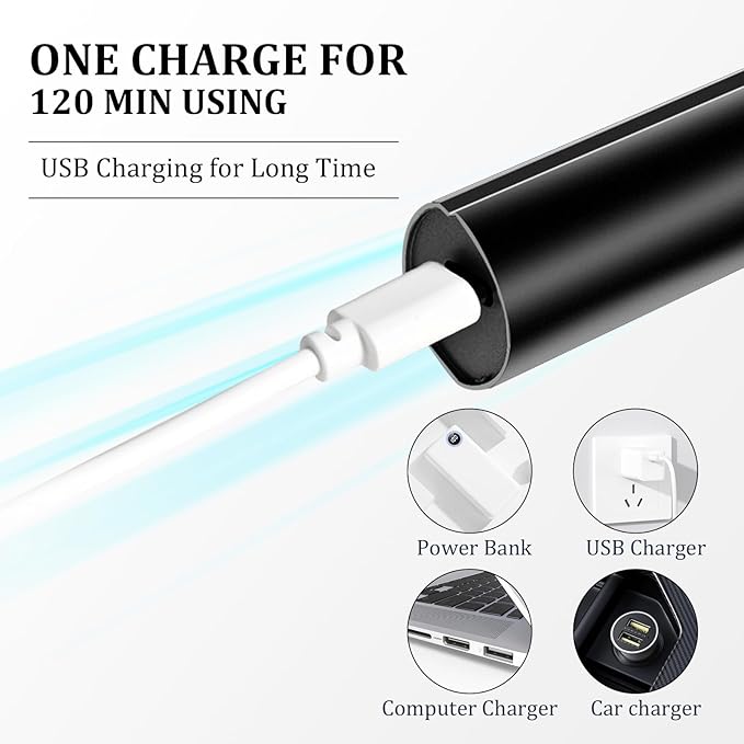 Facial Hair Removal for Women, Electric Painless Rechargeable Facial Hair Remover for Face, Lip, Chin