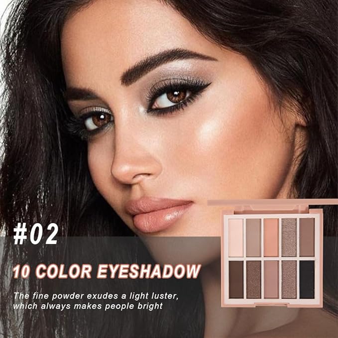 Neutral Nude Eye Shadow Palette,Matte Brown Bronze Naked Cream Eyeshadow Palette,Make Up Pallets for Women Natural Eyeshadows for Eyes Long Lasting Naturing-Looking