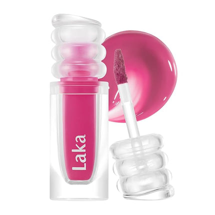 Laka Maxi Glayer Tint 3.8g/0.13oz, Glass Layer of Gloss, Ultra Glow & Vivid Layerable Pigments, High Shine Lip Oil, K-Beauty (#610 Dash)