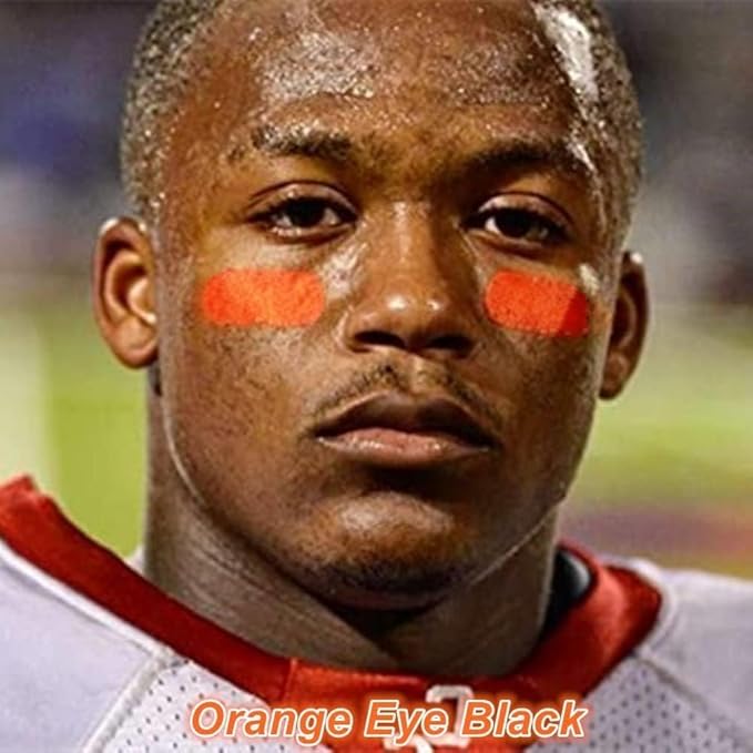 Go Ho Orange Face Paint,Waterproof Oil Based Eye Black Stick,Orange Face Body Paint for Starfire Festivals Halloween Cosplay SFX Pumpkin Makeup