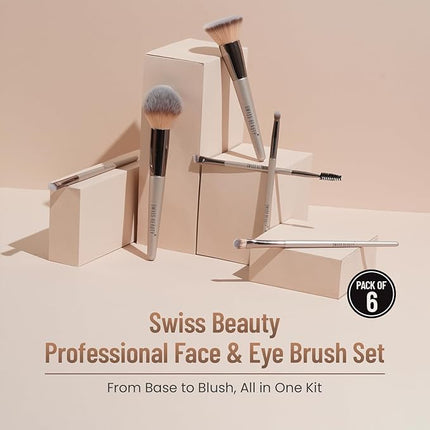 Swiss Beauty Professional Face & Eye Brush Set
