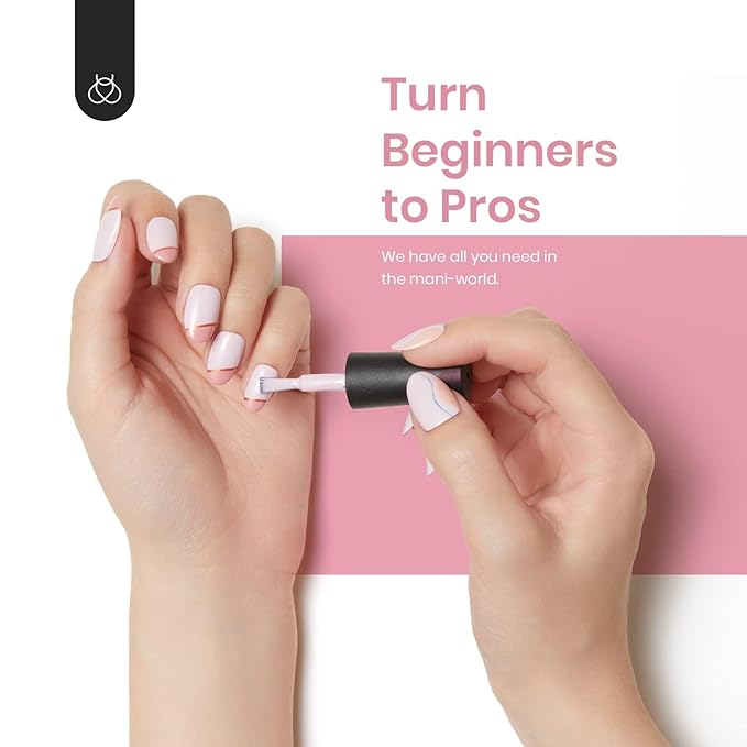 Beetles Gel Nail Tips Short Oval Shape, 500Pcs Clear Soft Nail Tips Pre-shaped Full Cover False Nails Gelly Tips for Gel Nail Polish Easy Nail Extensions Acrylic Press on Nails