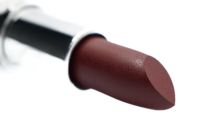 Sinful Brown Black Deep Violet Satin Creamy Pearl Lipstick Color Moisturizing Paraben Free, No Animal Testing & Cruelty Free Lip Makeup Color