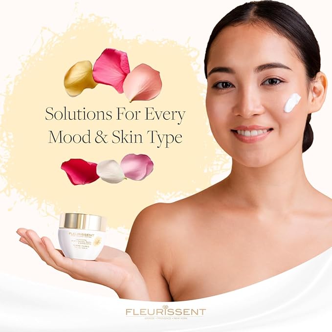 Fleurissent Harmony Elixir – Ylang Ylang 2-in-1 Facial Mask & Exfoliator, Fusion Florale-6 for Intense Hydration & Healthy-Looking Skin, 1.7 FL OZ – Luxurious Skincare Ritual