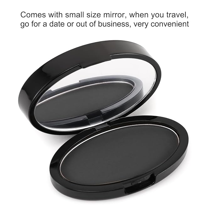 Boobeen Eyebrow Seal Stamp Powder - Waterproof 3 Seconds Eye Make Up Nature Coloring Kit - Creates Natural Looking Brows for Makeup Beginners
