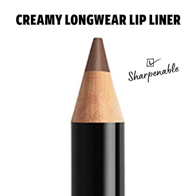 NYX PROFESSIONAL MAKEUP Slim Lip Pencil, Long-Lasting Creamy Lip Liner - Espresso