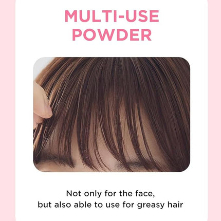 TOUCH IN SOL No Poreblem Mineral Powder – No Sebum Setting Powder for Oily Skin, Oil Control Blurring Finish, Translucent Korean Makeup, K-Beauty Essential (0.17 oz)