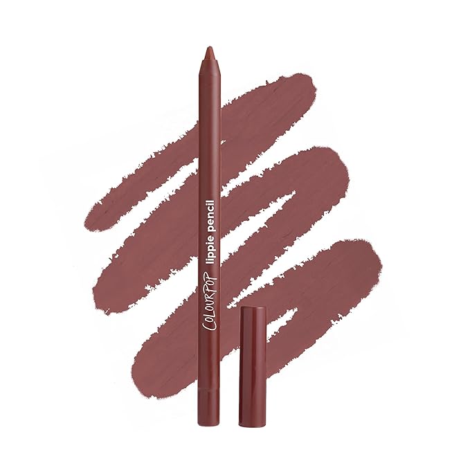 ColourPop Lippie Lip Pencil - High-Pigment, Long-Lasting & Sharpenable Lip Liner with High-Impact Color - Vegan, Cream Formula with Precise Application - Grunge (0.04 oz)
