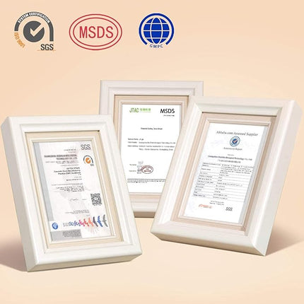 RARJSM French Manicure Gel Polish Set, Light Pink Gel Nail Polish, White Nude Glitter Nail Polish Set 6PCS 7.5ML Gelpolish Colors for All Seasons Nail Art DIY Home