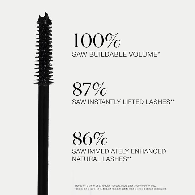 Ogee Beyond Clean Volumizing Mascara - Certified Organic Black Mascara for Volume and Length - Lengthening Lashes for Sensitive Eyes