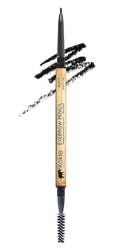Kokie Cosmetics Micro-Fine Eyebrow Pencil (Black GB261)