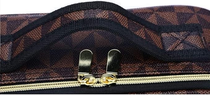 Travel Makeup Train MAKE UP Case Makeup Cosmetic Case Organizer Portable Artist Storage Bag with Adjustable Dividers for Cosmetics Makeup Brushes (COLOR BLACK)