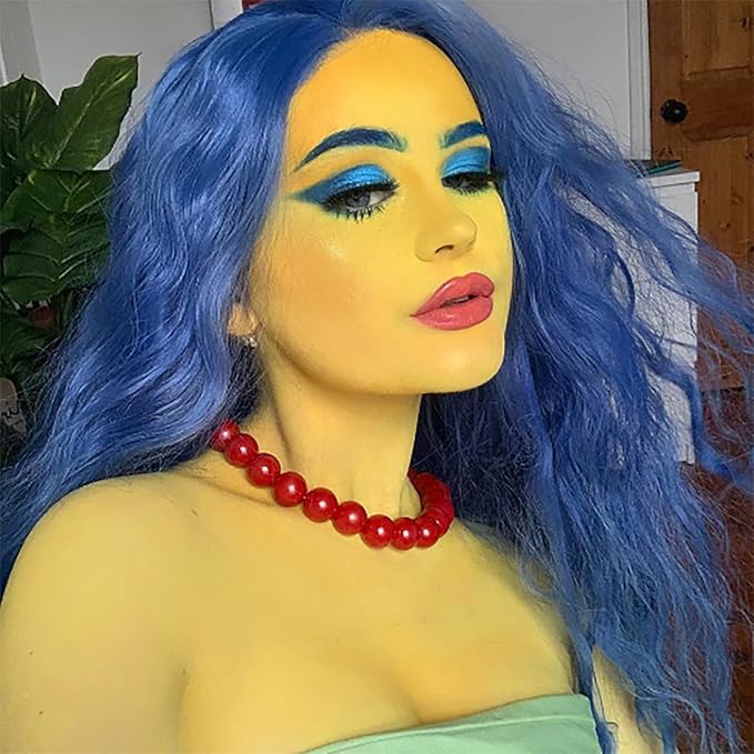 Mysense Yellow Face Body Paint,Water Based Washable Face Paint,Non-toxic Cream Body Paint for Adults and Children,Yellow Facepaint for Halloween Lion Tiger Cosplay Makeup,0.6oz