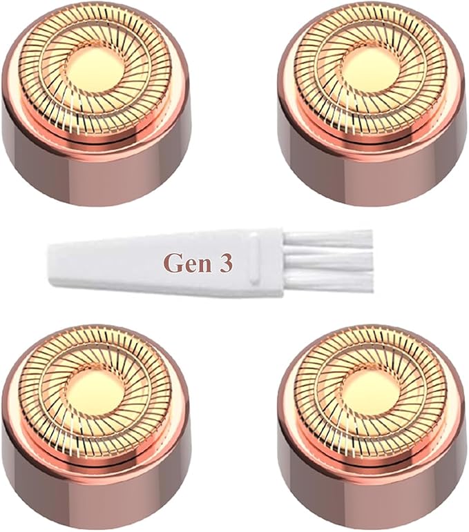 Gen 3 Replacement Heads for Finishing Touch Flawless Generation 3, 4 Pack