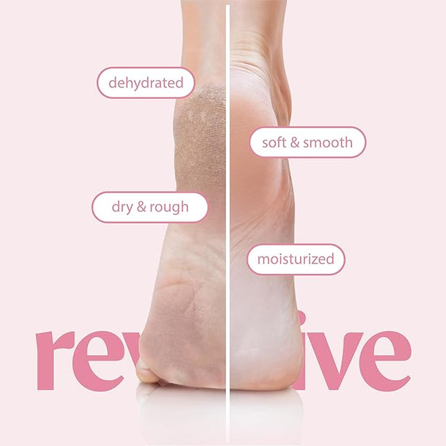 Innerest Original Derma Beauty Foot Mask 12 Pairs Hemp Seed + Charcoal Moisturizing Foot Mask Foot Masks Callus Remover Pedicure Supplies