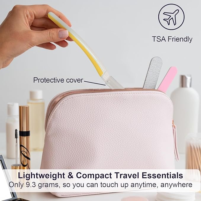 Dermaplane Razor for Women Face - Facial Razor for Women - Eyebrow & Face Razors, Exfoliating Microblades, Peach Fuzz Remover, Dermaplaning & Skin Care Tool, Travel Essentials, (12 pcs, Solar Veil)