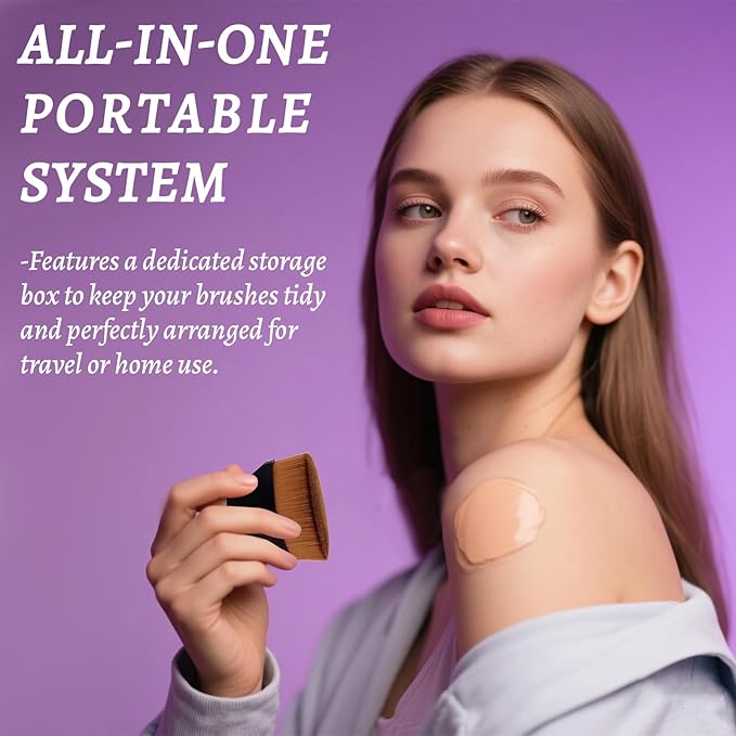 Body Coverage Perfector - Waterproof Leg & Body Makeup, Tattoo Cover Up, Scar & Vein Concealer, 24H Wear, Natural Radiance, 3.5 Oz (Natural Radiance)