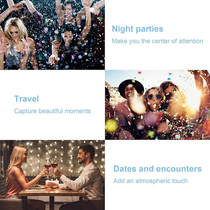 Hair and Body Glitter Spray, 1PC Hair Glitter Extra Fine Face Shimmer Powder for Clothes, Festival Loose Sparkle Powder for Rave Clothes Nail Art Easter Halloween Crafts