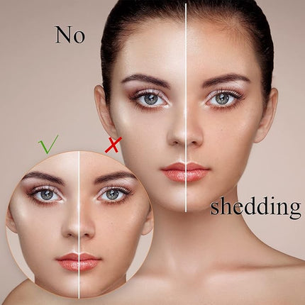 Flat Top Kabuki Foundation Brush TEXAMO Spoon Dual-ended Angled Foundation Makeup Brush Concealer Brush Premium Face Brush, Blending Powder Cream Buffing Stippling