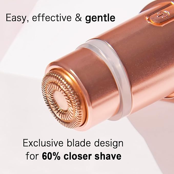 Generation 3 Replacement Heads for Flawless Finishing Touch Facial Hair Remover, Blades for New Flawless Gen 3