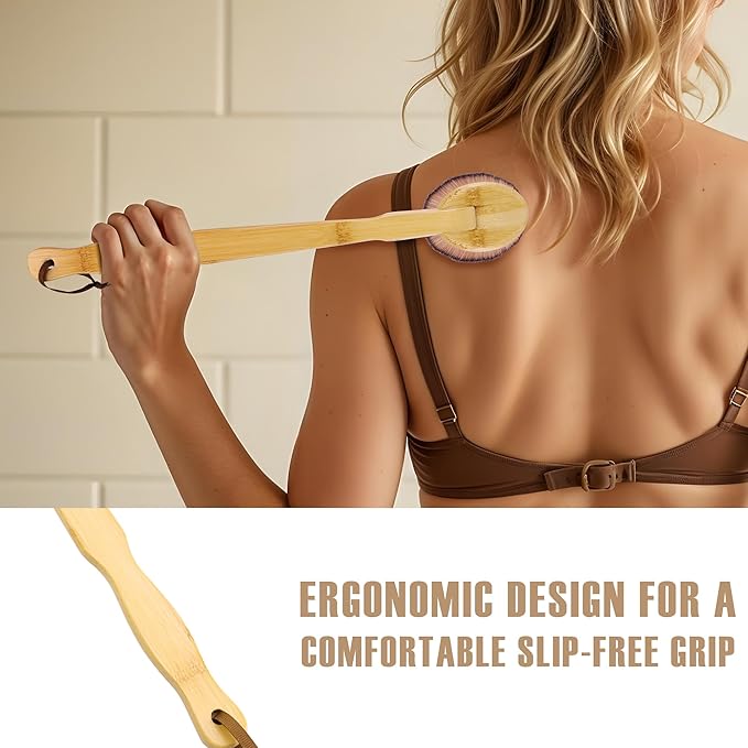 Self Tanner Brush Body Self Tanning Brush for Self Tan Makeup Brush Kabuki Self Tanner Back Applicator Brushes Face Self Tanning Blending Brushes Leg Makeup Brush for Self Tanner Applicator Set 2