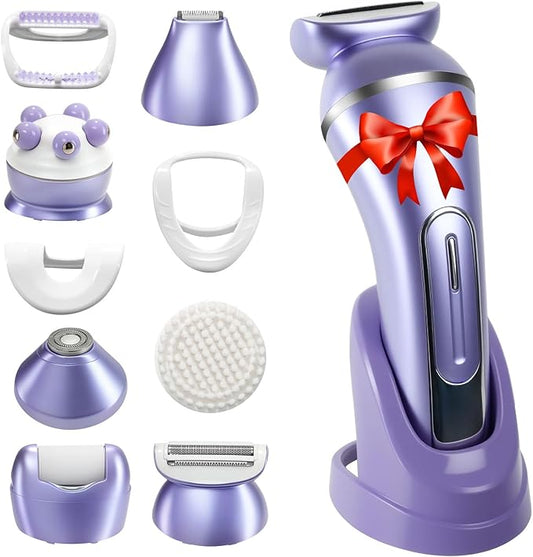 Facial Hair Removal for Women,Painless Body Shaver and Facial Epilator,Rechargeable Trimmer for Epilator Face,Bikini, Arm, Legs, Armpits