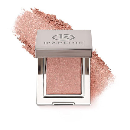 K'APEINE Single Glitter Eyeshadow, Pink Highlighter Eyeshaow Super Shinny Metallic Eye Shade High Pigment Makeup Palette Blendable Sparkling Eyes Glitter Everyday & Special Occasions (0.141 oz)-01#