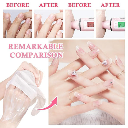 Hands Mask Moisturizing Gloves, 6PCS Hydrating Hand Peel Masks Exfoliating Gloves for Dry, Cracked, Rough, Aging Hands, Lightweight Soft Hands Mask Moisturizer Gift Set for Women Men (B)