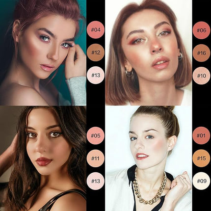 16 Colors Contour Palette Make up - Blush Highlighters Bronzer Powder All in one Makeup Palettes Contour Kit (SET2)
