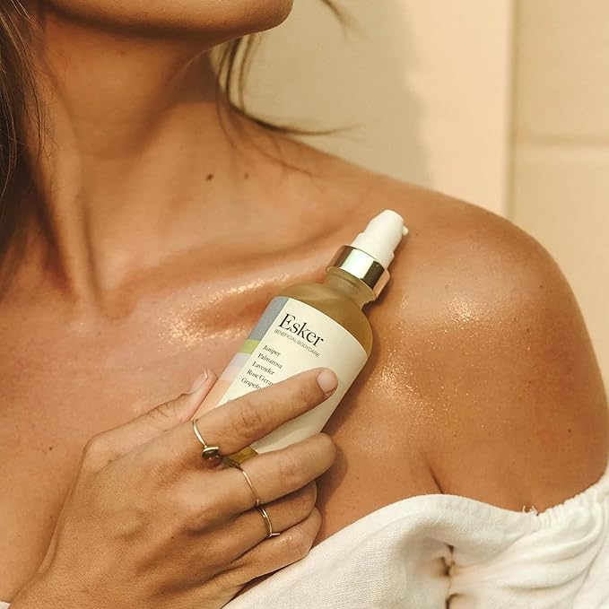 ESKER Beauty Firming Body Oil | (4 oz) | Plant-Based Serum Firms and Tightens Skin | Clean Beauty