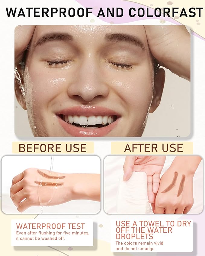 Eyebrow Pencils for Women,12Pcs Black Ultra-Fine Eye Brow Pencil Set,Easy to Color,Long-Lasting Waterproof Eyebrow Tint Pen for Define Shape and Fill Brow,Thanksgiving Eye Makeup Gift Kit for Girl-05