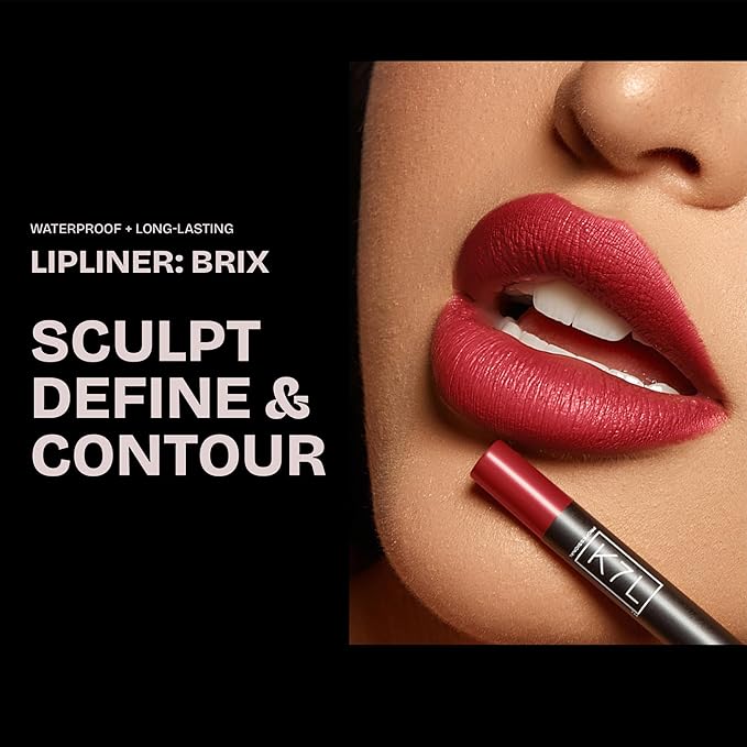K7L Red Lipliner (Vegan) - Waterproof and Smudge-Proof Cosmetics
