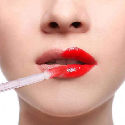 200 Pieces Lip Brush Lint Free Applicators Crystal Lipstick Disposable Applicators Lip Wands Lip Gloss Brushes - Pink