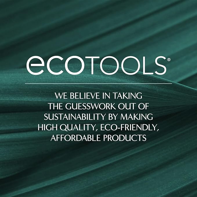 EcoTools Makeup Brush & Sponge Shampoo - Fragrance-Free Cleanser for Brushes, Sponges & Puffs, No Harsh Chemicals, Vegan & Cruelty-Free, 6 fl.oz./ 177 ml, 2 Count