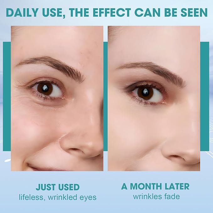 Red Light Therapy for Eyes, 5 Modes LED Eye Mask for Skin Rejuvenation, Anti-Aging, Boost Collagen, Under Eye Red Light Therapy Device for Dark Circles, EyeBags, Wrinkles