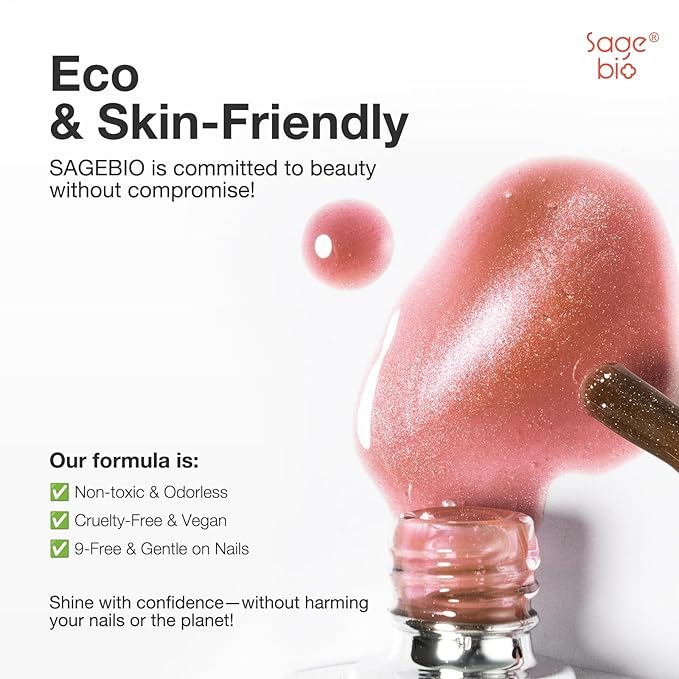 15ml Cat Eye Gel Nail Polish with Magnet Shimmer Glass Bead Effect 11