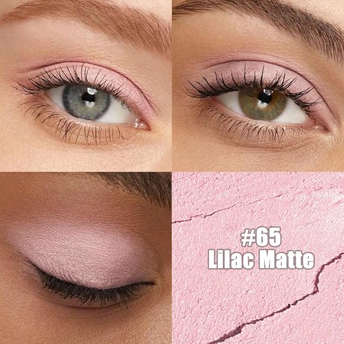 Baby Pink Matte Cream Eye Shadow Stick Makeup for Women, Baby Pink Matte Eyeliner Pencil Eyeshadow Brightener Stick for Eyes, Waterproof Eyeshadow Applicator Blendable sombras para ojos 65#