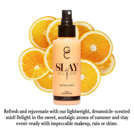 Gerard Cosmetics Slay All Day Makeup Setting Spray (Dreamsicle Scented), Matte Finish with Oil Control, Cruelty Free, Long Lasting Finishing Spray, 3.38oz (100ml)
