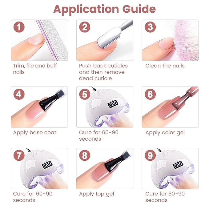 RARJSM Nude Gel Nail Polish Candy Pink Neutral Skin Tone Sheer Jelly Gel Polish 1PC 15ml Single Bottle Cream Transparent Pink Nail Gel Polish Soak off UV LED Cured for Home Salon DIY Manicure