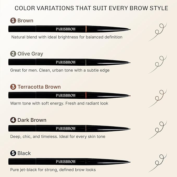 Slim Brow Pencil 03/Terracotta Brown Eyebrow