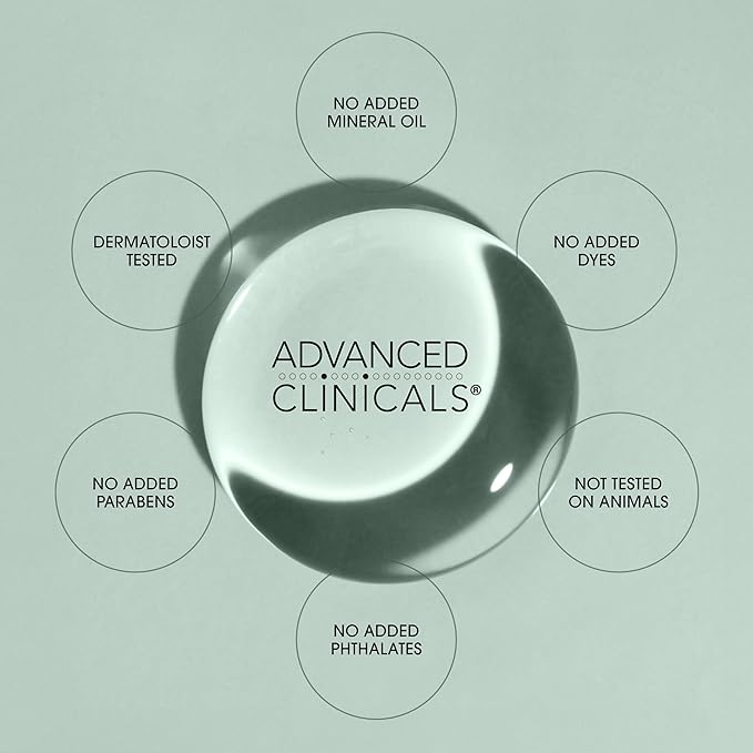 Advanced Clinicals Hydrating Collagen Oil For Body & After Shower | Visible Anti Aging Moisturizing Collagen Body Oil For Women & Men Helps Soften Appearance Of Crepe Skin & Wrinkles, 3.8 Fl Oz