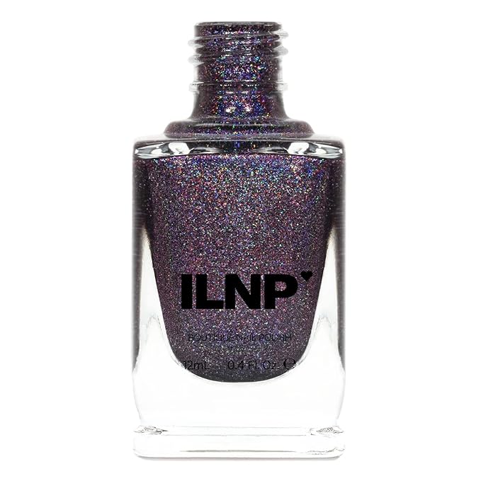 ILNP First Dance - Stunning Deep Plum Ultra Holo Nail Polish