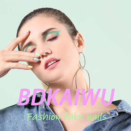 Short Press on Nails Almond Fake Nails with 3D Flower Gold Pearl Leopard Designs Red French Tips Nails Press ons Glossy Nude Pink Acrylic Nail Winter Fall Stick on Nail for Women 24 Pcs