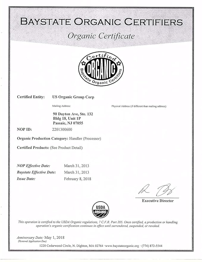 US Organic Moroccan Argan Oil, USDA Certified Organic,100% Pure & Natural, Cold Pressed Virgin, Unrefined, Origin_Morocco, Size for DIY and small manufacturers (128 oz (1 Gallon))