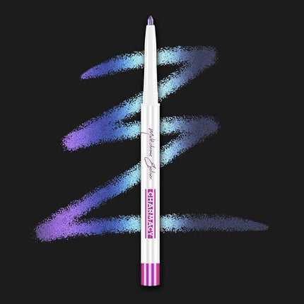 CHARMACY Chameleon Multichrome Eyeshadow Pencil, Shifting Color Eyeliner & Shadow Stick, Waterproof, Long-Lasting, Smudge-Proof Creamy Gel Formula for Metallic Glitter Makeup (B03)