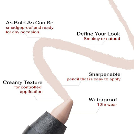 K7L Nude Eyeliner Brightens with a creamy formula - Waterproof and Smudge-Proof